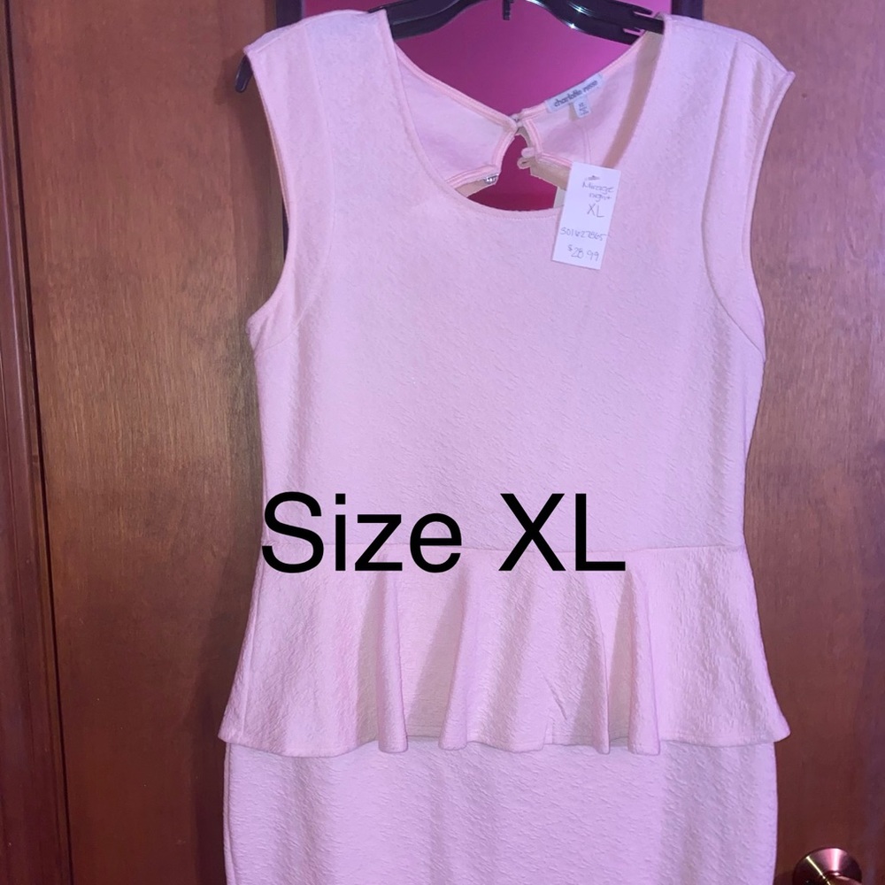 Peplum dress